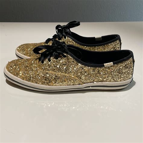 keds gold glitter shoes|keds gold glitter sneakers.